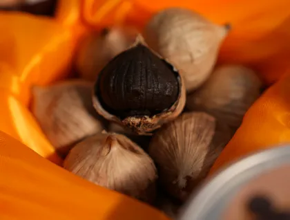 Healthy Snack Black Garlic Single Fermented Easy Peel