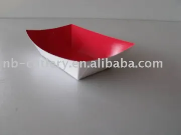 paper food boat tray