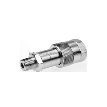 High Pressure Male/Female Quick Coupler Connect Pipe Fittings - 700 Bar / 10000 Psi BC Series