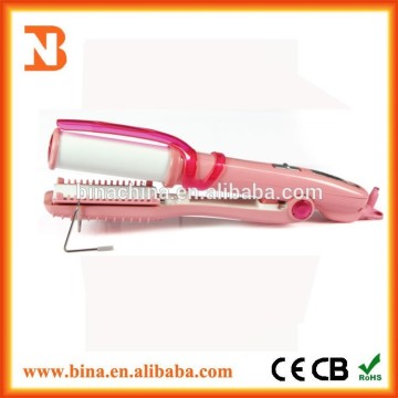 2015 as seen on tv hair products electric ceramic rotating Hair curl brush styler