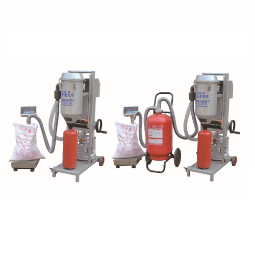 Refill Machine Automatically Two Station Refill Dry Chemical Powder Fire Extinguisher 110kgs Factory