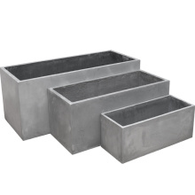 Square Cement Flower Pots Plant