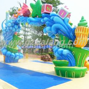 Water Spray Cartoon Gate