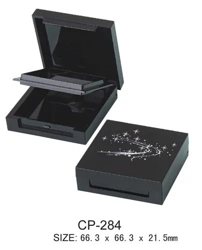 Two Layer Square Cosmetic Compact/Eyeshadow Case