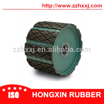 Belt Conveyor Pulley Rubber Coated
