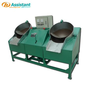 DL-6CSG-50 Multi Pan 2 Pot Pearl Type Gunpowder Tea Roast Shaping Machine