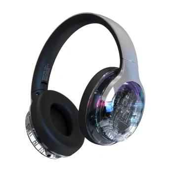 2024 OEM Retractable Wireless ANC HD Headset BT 5.3 for iPhone 15 Pro Max