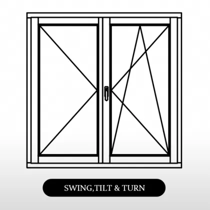 burglar proof window with Lisec glass