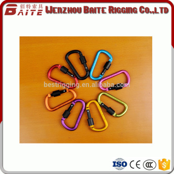 Camping Equipment Aluminum Snap Hook Manufacturer Price Carabiner Aluminum Carabiner Spring Snap Hook