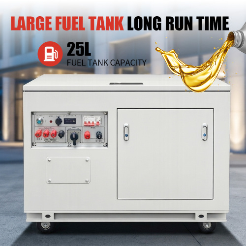 Generador de gasolina AVR de 10 KW cerrado
