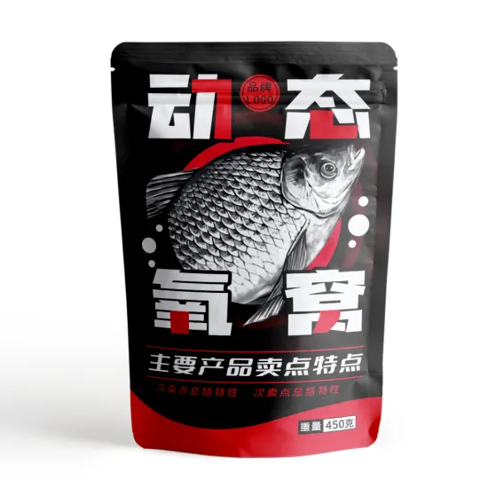 Stand Up Zipper Bag for Seafood Packaging