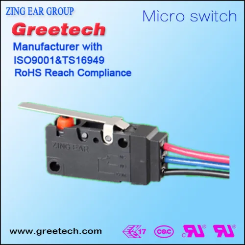 Zingear 220v Ip67 Kw3a Micro Switch, High Quality Zingear 220v Ip67 ...