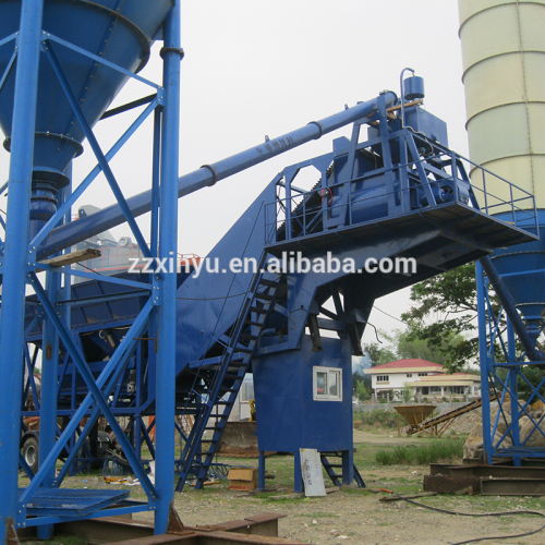 YHZS Series Compact Structure Integrative Type Hauling Mobile Concrete Batching Plant for Sale