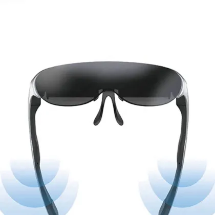 2022's Latest High-Quality Foldable HD 1920x1080 AR/VR Gaming Glasses with 4K OLED Technology