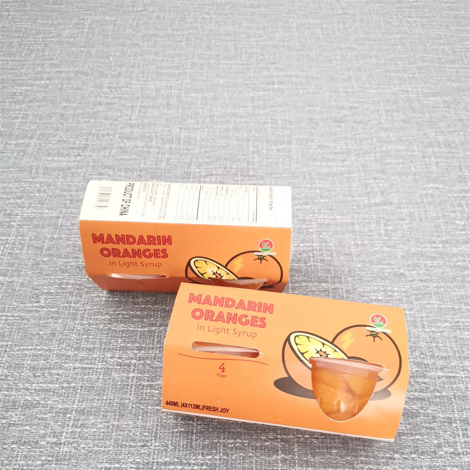 Laranjas de mandarim frescas enlatado à companhia aérea 4oz em xarope