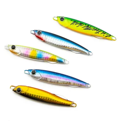THORFORCE Custom Epoxy Resin Lure for Porgy, Flounder, Perch - 90mm Sinking Pencil Jig