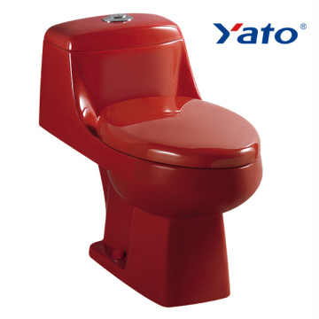 Washdown basin toilet sink wc alibaba china gold suppliers red color ceramic toilet YA-2000Red YATO
