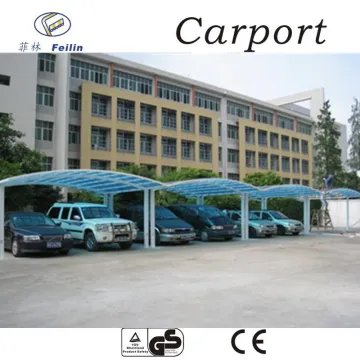 faux wood blinds Aluminium carport