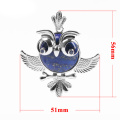 Hibou chanceux des femmes collier de nuit et les gardiens de la nuit longue chaîne de chandail hibou pendentif collier Belle Animal Pendan