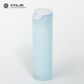 15ml sky blue round acrylic cosmetics vacuum bottle