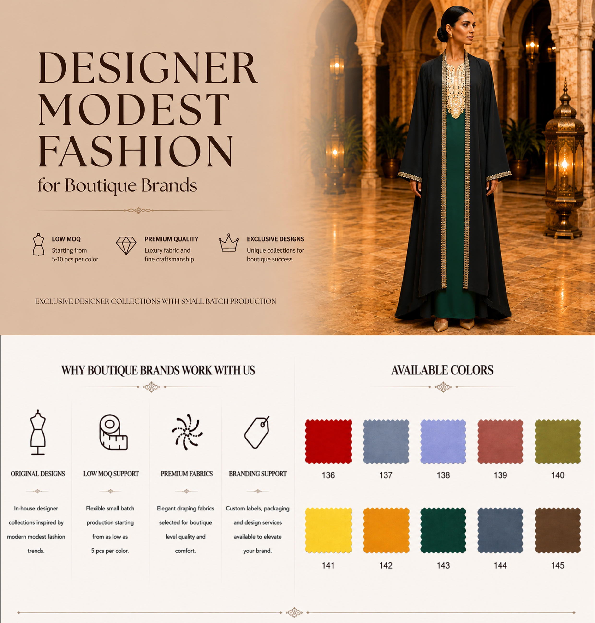 black chiffon open abaya set product overview
