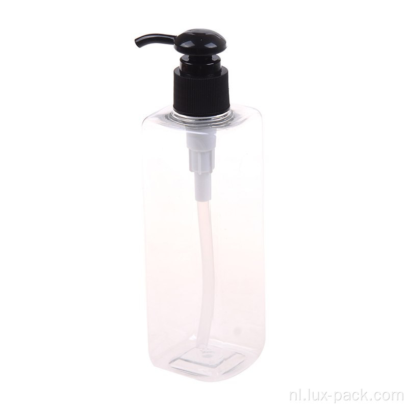 28 410 pp witte matgouden lotionpomp voor aangepast kleurlogo zachte touch shampoo
