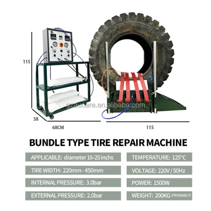 Electric Tyre Vulcanizer and Repair Tools for Agricultural Tires