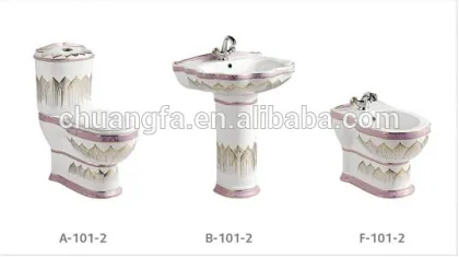 p trap toilet S-trap toilet decorated bath bowl
