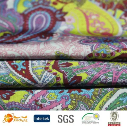 Cupro Fabric Textile Printing Silk Printed Fabric