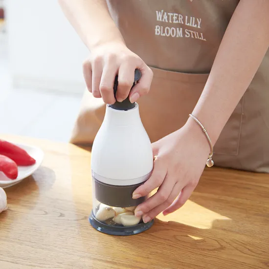 Kitchen Accessories Stainless Steel Manual Handheld Food Chopper Vegetable Onion Press Chopper