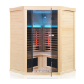 Four-person head infrared sauna room: A multi-person health preservation haven in a small space Traditional saunas often have