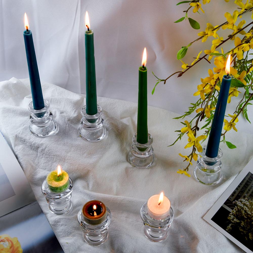 Gourd Shape Glass Tealight Candle Holders