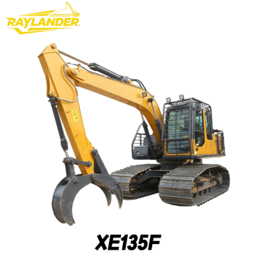 XE135F Гусеничный экскаватор для лесного хозяйства