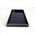 APEX Rectangle Dark Blue Acrylic Cosmetic Tray