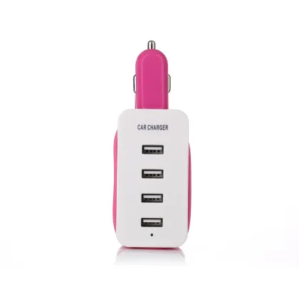Multi Port 4 Ports Car Charger Smart phone