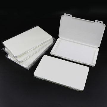 Face Shield Box Portable Rectangle Dustproof Cotton Mask Storage Container Plastic Seal Box Mask Washable Case