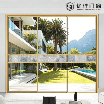 スリムフレーム一枚ガラス​​引き戸