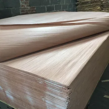 China 0.5mm/0.6mm recon gurjan veneer to India