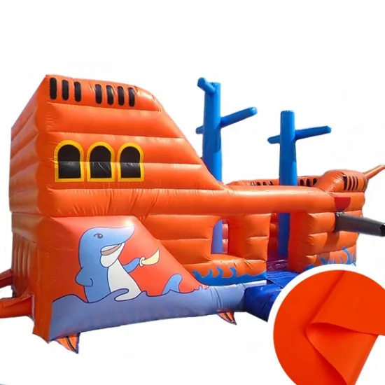 Professional Airtight PVC Coated Tarpaulin Vinyl Fabric Rolls for Bouncy Castle and Jumping Castle Manufacturing