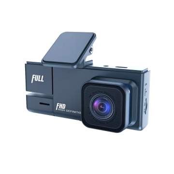 3 Camera Dash Cam: Front and Rear Wide Angle Recorder for Car Safety Driving