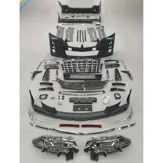 Alphard 30 Series Upgrade: Converting to 2021 35 Series SC Front and Rear Bumpers with Modellista