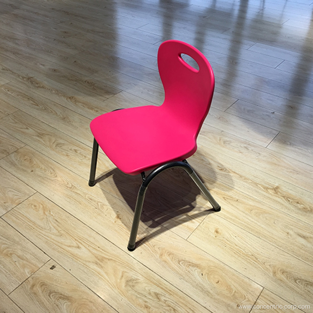 Metal and plastic folding dining chairs