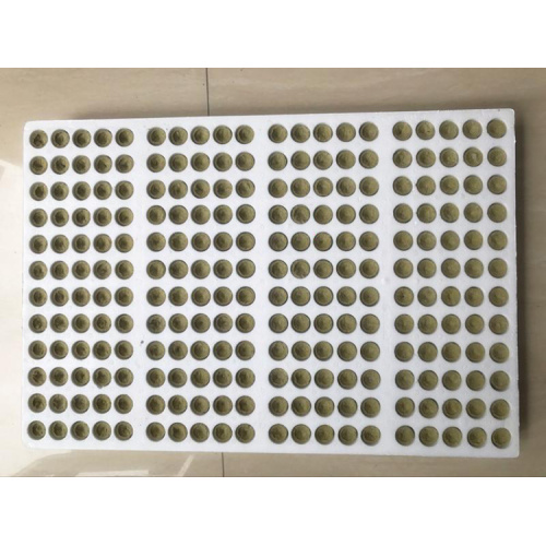 Растущие средние гидропонные каменные кубики шерсти для рассады