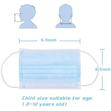 Medizinische Vlies-Gesichtsmaske Earloop für Kinder