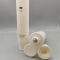 Conditionneur emballage tube en plastique transparent blanc