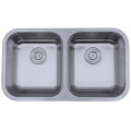 50/50 Double Bowl Stainless Steel Sinks