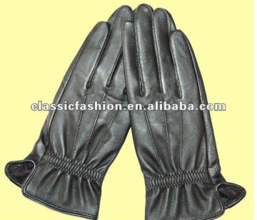 lady's fashion leather gloves