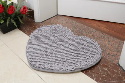 Heart Shaped Door Mat Shower Mats