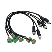 Customized 3.81mm 5.08mm Solderless Lock Screw wire harness
