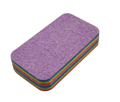 Microfiber Rag Multi-layer Rainbow Removable Rag Sponge